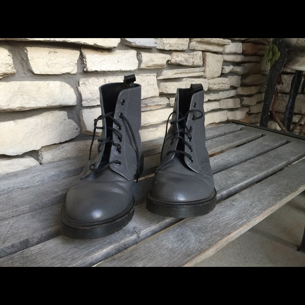 Rare Ostrich Pietro lace-up Boot, Dr. Martens.